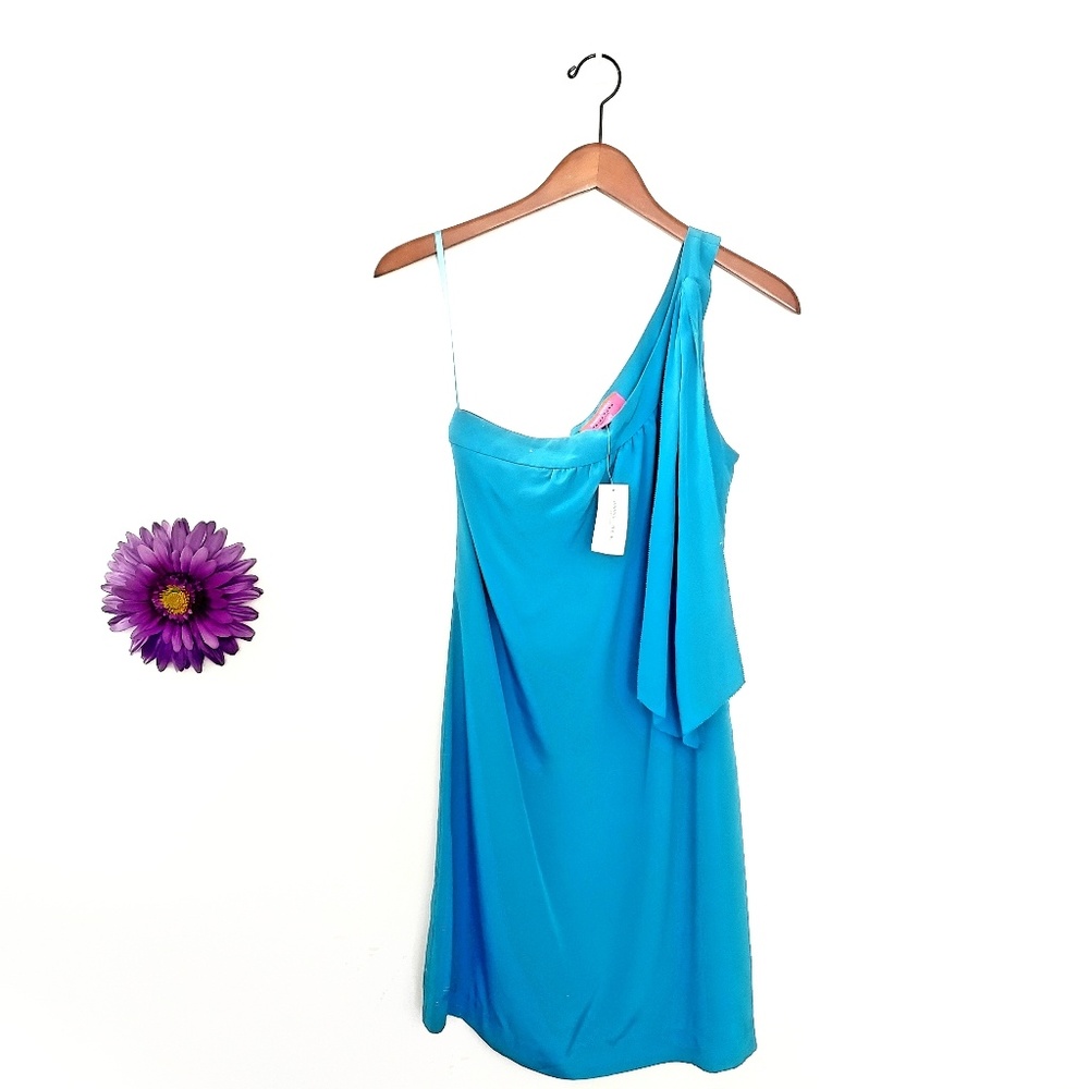 Trina Turk Banana Republic One Shoulder Dress